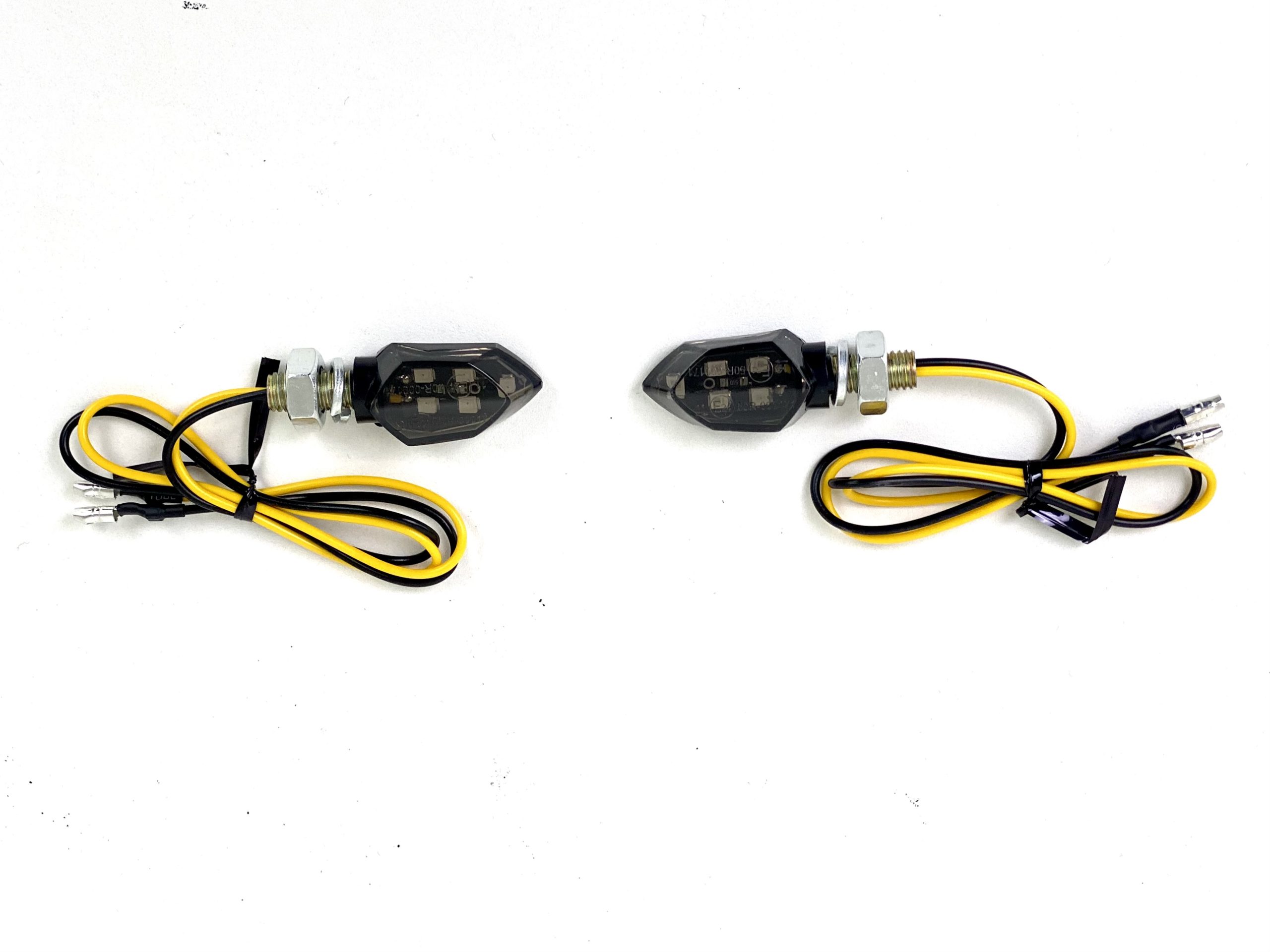 Micro Intermitentes LED Traseros Homologados Negros